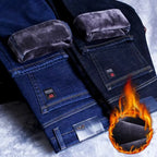 Men’s Brand Fleece Jeans