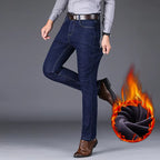 Men’s Brand Fleece Jeans