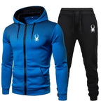 Men’s Hooded Zip Tracksuit Set