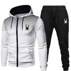 Men’s Hooded Zip Tracksuit Set