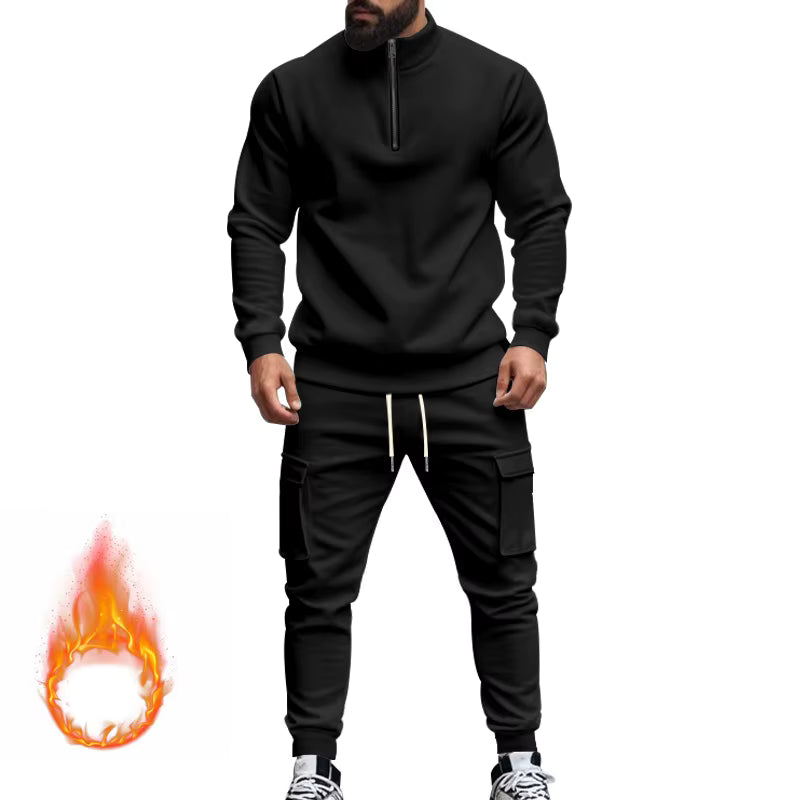 Men’s Fleece Hoodie & Pants Tracksuit