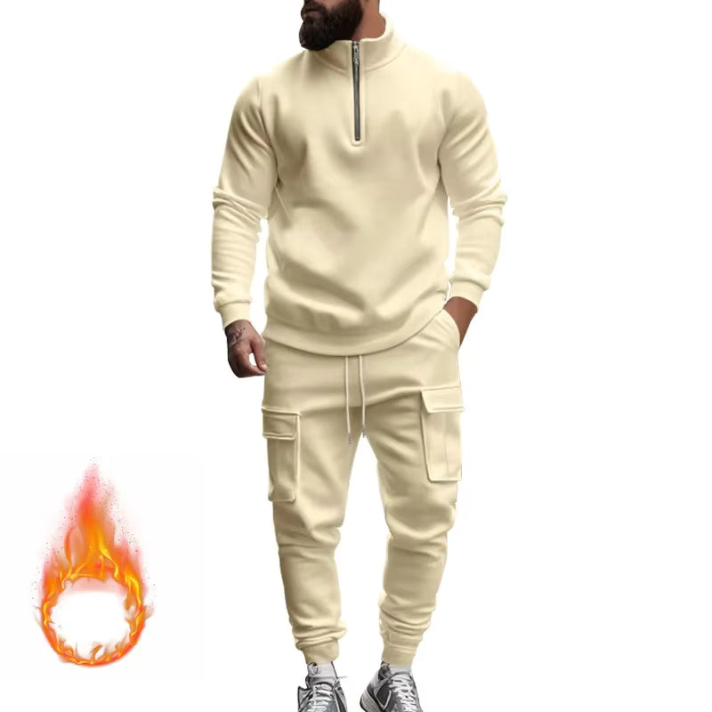 Men’s Fleece Hoodie & Pants Tracksuit