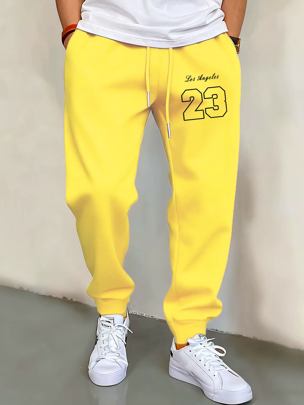 Men’s Number 23 Fleece Jogger Pants