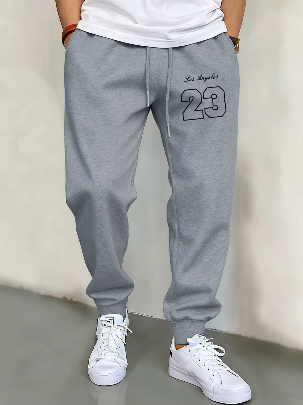 Men’s Number 23 Fleece Jogger Pants
