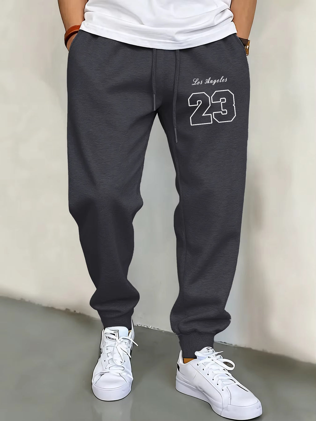 Men’s Number 23 Fleece Jogger Pants