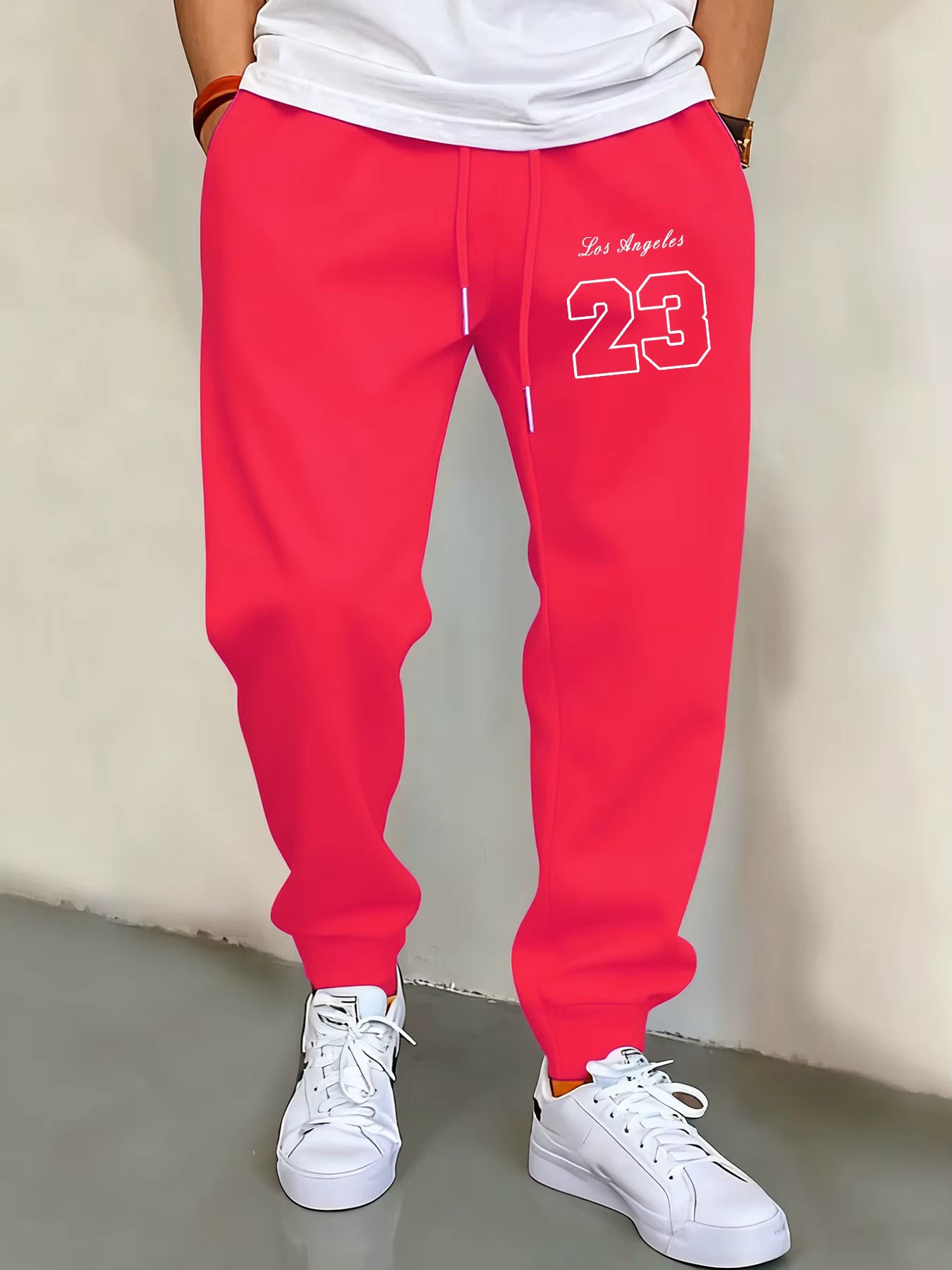 Men’s Number 23 Fleece Jogger Pants