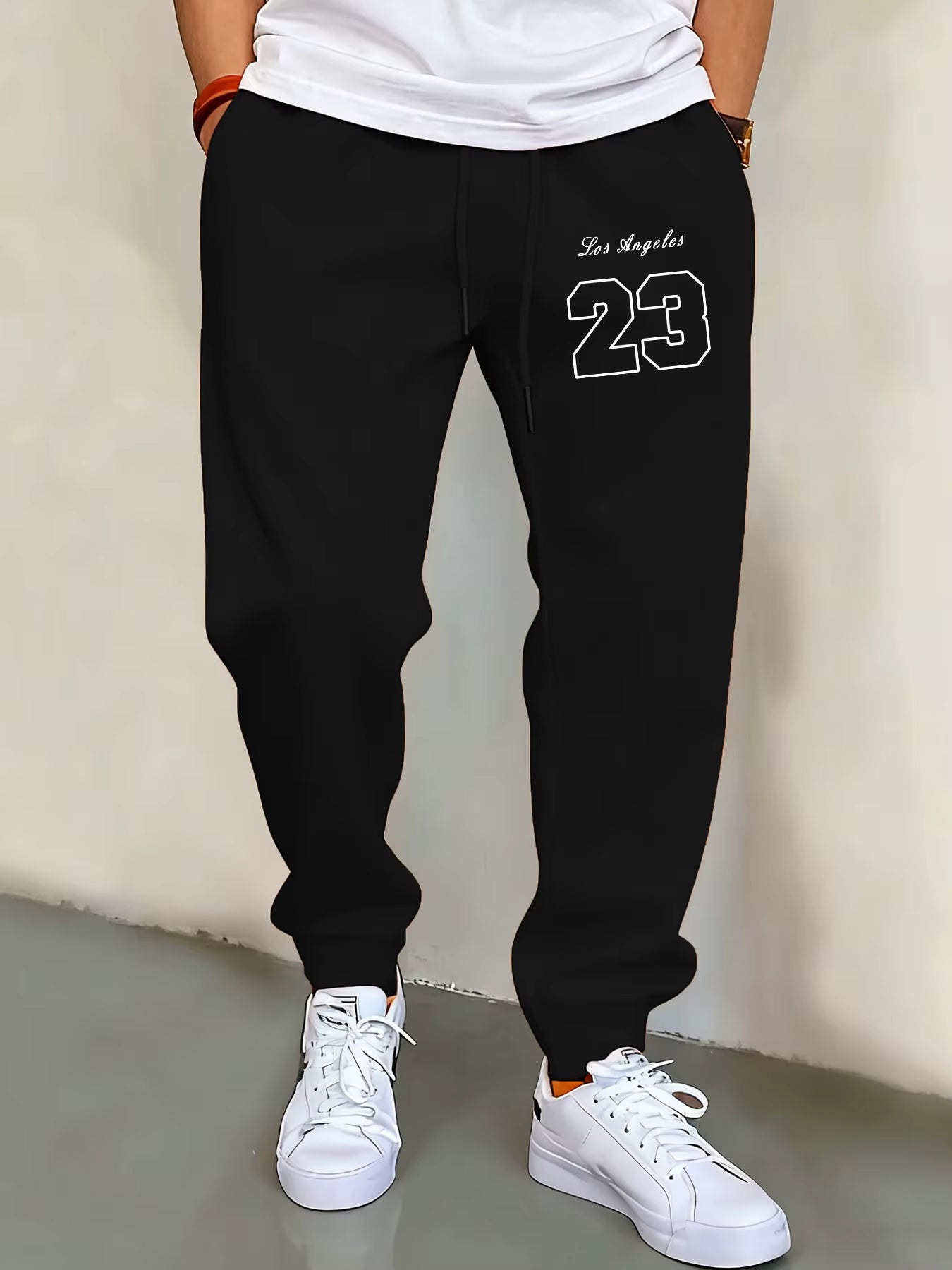 Men’s Number 23 Fleece Jogger Pants