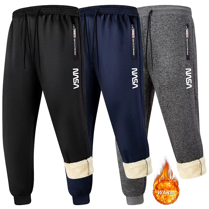 Men’s Sherpa Lined Fleece Jogger Pants