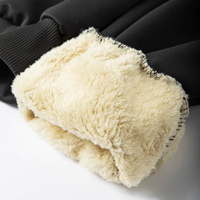 Men’s Sherpa Lined Fleece Jogger Pants