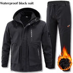 Men’s Waterproof Thermal Ski Jacket & Pants Set
