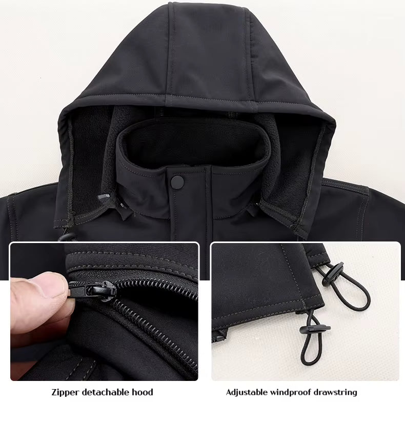 Men’s Waterproof Thermal Ski Jacket & Pants Set