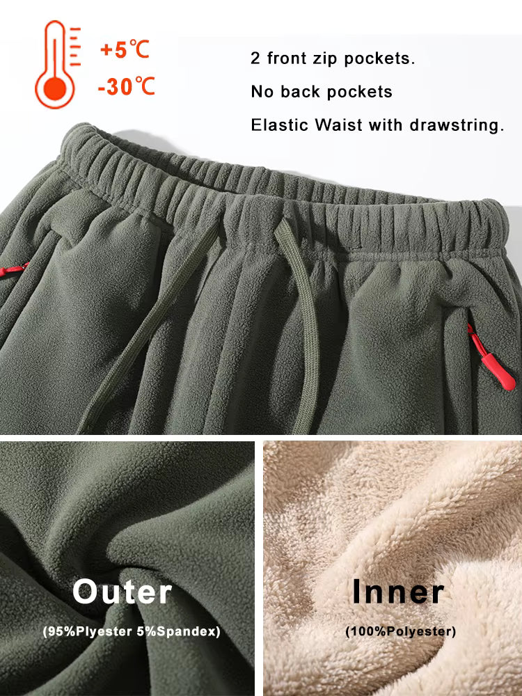 Men’s Winter Thermal Fleece Sweatpants