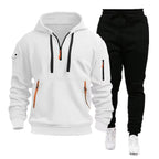 Men’s Zip Hoodie & Cargo Pants Tracksuit